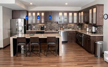 Community Room at The Cavanagh 55+ Apartments, Crystal, MN 55429